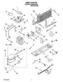 04 - Unit Parts parts for Whirlpool Refrigerator ER8AHKXRS03 from AppliancePartsPros.com