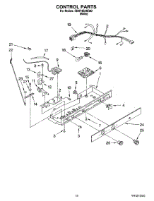 11 - Control Parts parts for Whirlpool Refrigerator ED5FHGXNQ02 from AppliancePartsPros.com