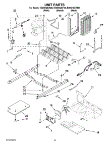 09 - Unit Parts parts for Whirlpool Refrigerator ED2CHQXVQ00 from AppliancePartsPros.com