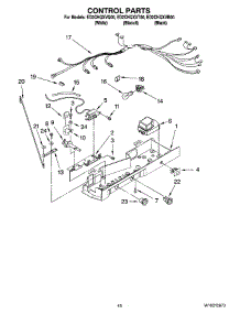 11 - Control Parts parts for Whirlpool Refrigerator ED2CHQXVQ00 from AppliancePartsPros.com