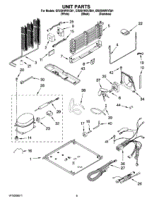 05 - Unit Parts parts for Whirlpool Refrigerator GR2SHWXVQ01 from AppliancePartsPros.com