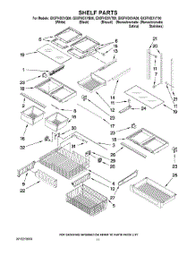 07 - Shelf Parts parts for Whirlpool Refrigerator GX5FHDXVB00 from AppliancePartsPros.com