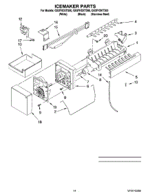 08 - Icemaker Parts, Optional Parts (Not Included) parts for Whirlpool Refrigerator GX5FHDXTQ00 from AppliancePartsPros.com