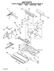 05 - Unit Parts parts for Whirlpool Refrigerator GX5FHDXTB01 from AppliancePartsPros.com