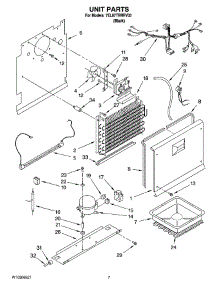 04 - Unit Parts, Optional Parts (Not Included) parts for Whirlpool Freezer 7EL87TRRRV03 from AppliancePartsPros.com