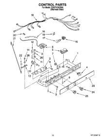 11 - Control Parts parts for Whirlpool Refrigerator ED5FVGXSS04 from AppliancePartsPros.com
