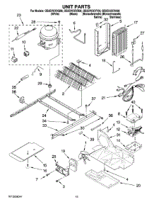 09 - Unit Parts parts for Whirlpool Refrigerator GS5SVAXVQ00 from AppliancePartsPros.com
