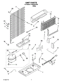 04 - Unit Parts parts for Whirlpool Refrigerator ET5WSEXVQ00 from AppliancePartsPros.com