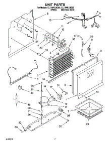 04 - Unit Parts, Parts Not Illustrated parts for Whirlpool Refrigerator EL7JWKLMQ02 from AppliancePartsPros.com