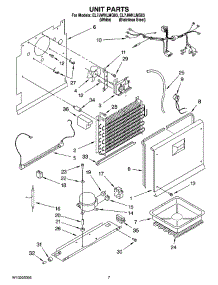 04 - Unit Parts, Optional Parts parts for Whirlpool Refrigerator EL7JWKLMQ03 from AppliancePartsPros.com