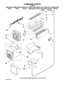 10 - Icemaker Parts parts for Whirlpool Refrigerator GS6NHAXVS00 from AppliancePartsPros.com