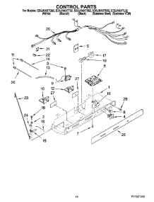 10 - Control Parts parts for Whirlpool Refrigerator ED5JHAXTT02 from AppliancePartsPros.com