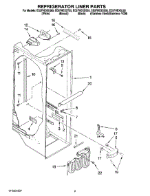 02 - Refrigerator Liner Parts parts for Whirlpool Refrigerator ED2FHEXSS05 from AppliancePartsPros.com