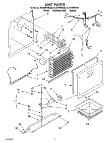 04 - Unit Parts, Optional Parts (Not Included) parts for Whirlpool Refrigerator EL87TRRRQ00 from AppliancePartsPros.com