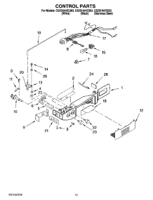 11 - Control Parts parts for Whirlpool Refrigerator GS2SHAXSQ03 from AppliancePartsPros.com