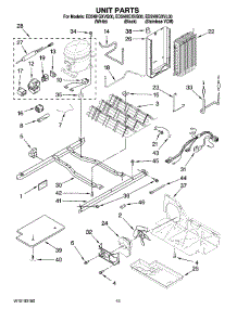 09 - Unit Parts parts for Whirlpool Refrigerator ED5NHGXVQ00 from AppliancePartsPros.com