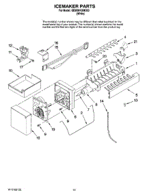 08 - Icemaker Parts, Optional Parts (Not Included) parts for Whirlpool Refrigerator GB9SHKXMQ03 from AppliancePartsPros.com