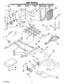 09 - Unit Parts parts for Whirlpool Refrigerator ED2FHEXVL00 from AppliancePartsPros.com