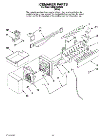 08 - Icemaker Parts, Optional Parts (Not Included) parts for Whirlpool Refrigerator GB9SHKXMQ02 from AppliancePartsPros.com