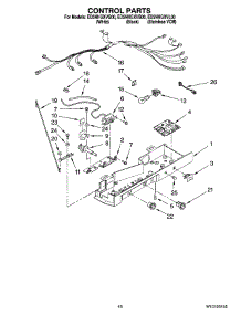 11 - Control Parts parts for Whirlpool Refrigerator ED5NHGXVB00 from AppliancePartsPros.com