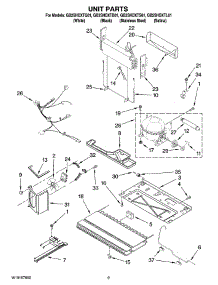 06 - Unit Parts parts for Whirlpool Refrigerator GB2SHDXTS01 from AppliancePartsPros.com