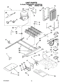09 - Unit Parts parts for Whirlpool Refrigerator 7GS2SHEXPQ04 from AppliancePartsPros.com
