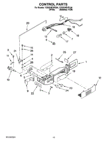 11 - Control Parts parts for Whirlpool Refrigerator 7GS2SHEXPQ04 from AppliancePartsPros.com