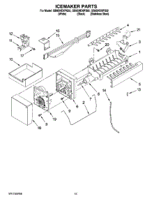 08 - Icemaker Parts, Optional Parts (Not Included) parts for Whirlpool Refrigerator GB9SHDXPS02 from AppliancePartsPros.com