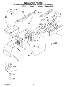08 - Icemaker Parts, Optional Parts (Not Included) parts for Whirlpool Refrigerator GB2SHDXPB02 from AppliancePartsPros.com
