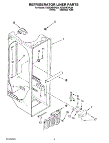 02 - Refrigerator Liner Parts parts for Whirlpool Refrigerator 7GS2SHEXPL04 from AppliancePartsPros.com