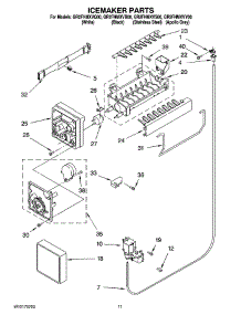06 - Icemaker Parts parts for Whirlpool Refrigerator GR2FHMXVY00 from AppliancePartsPros.com