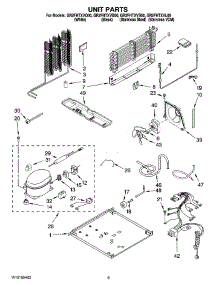 05 - Unit Parts parts for Whirlpool Refrigerator GR2FHTXVB00 from AppliancePartsPros.com