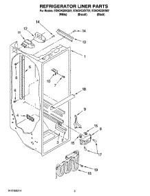 02 - Refrigerator Liner Parts parts for Whirlpool Refrigerator ED5CHQXKQ07 from AppliancePartsPros.com