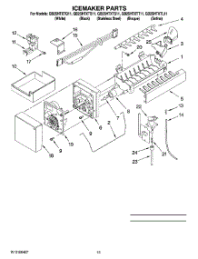 08 - Icemaker Parts, Optional Parts (Not Included) parts for Whirlpool Refrigerator GB2SHTXTQ11 from AppliancePartsPros.com