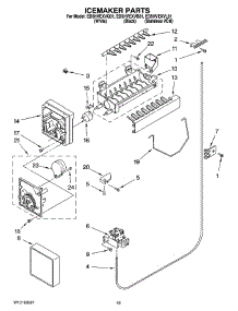 12 - Icemaker Parts, Optional Parts (Not Included) parts for Whirlpool Refrigerator ED5HVEXVL01 from AppliancePartsPros.com