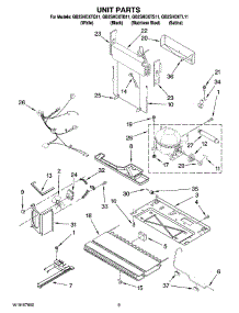 06 - Unit Parts parts for Whirlpool Refrigerator GB2SHDXTS11 from AppliancePartsPros.com