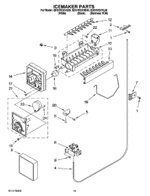 12 - Icemaker Parts, Optional Parts (Not Included) parts for Whirlpool Refrigerator ED5HVEXVB00 from AppliancePartsPros.com