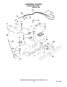 10 - Control Parts parts for Whirlpool Refrigerator ED5HVAXVL00 from AppliancePartsPros.com