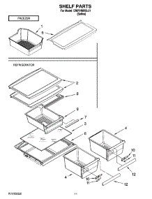 06 - Shelf Parts, Optional Parts parts for Whirlpool Refrigerator ER8YHMXSL01 from AppliancePartsPros.com