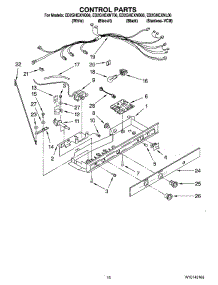 11 - Control Parts parts for Whirlpool Refrigerator ED2GHEXNT06 from AppliancePartsPros.com