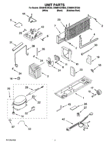 04 - Unit Parts parts for Whirlpool Refrigerator ER8MHKXRQ02 from AppliancePartsPros.com