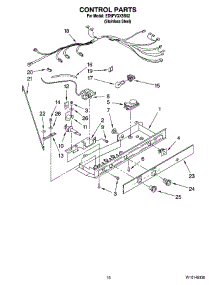 11 - Control Parts parts for Whirlpool Refrigerator ED5FVGXSS02 from AppliancePartsPros.com