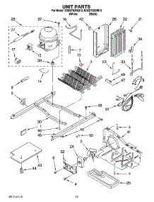 09 - Unit Parts parts for Whirlpool Refrigerator ED5GTGXNQ13 from AppliancePartsPros.com