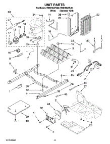 09 - Unit Parts parts for Whirlpool Refrigerator ED5NHGXTQ00 from AppliancePartsPros.com