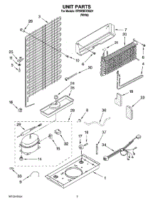 04 - Unit Parts parts for Whirlpool Refrigerator ET5WSEXSQ01 from AppliancePartsPros.com