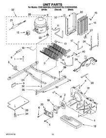 09 - Unit Parts parts for Whirlpool Refrigerator ED5CHQXKQ05 from AppliancePartsPros.com