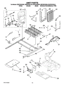 09 - Unit Parts parts for Whirlpool Refrigerator ED2FHEXSS03 from AppliancePartsPros.com