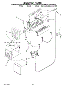 12 - Icemaker Parts, Optional Parts (Not Included) parts for Whirlpool Refrigerator ED2FHEXSB03 from AppliancePartsPros.com