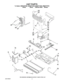 05 - Unit Parts parts for Whirlpool Refrigerator GB2SHTXTT00 from AppliancePartsPros.com
