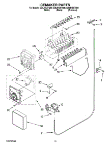 12 - Icemaker Parts, Optional Parts (Not Included) parts for Whirlpool Refrigerator ED5JHEXTQ00 from AppliancePartsPros.com